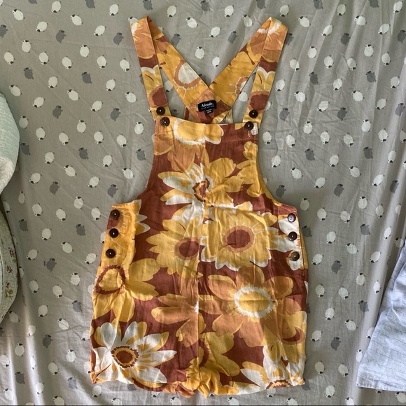 Afends floral overalls 🌼 - Picture 5 of 5